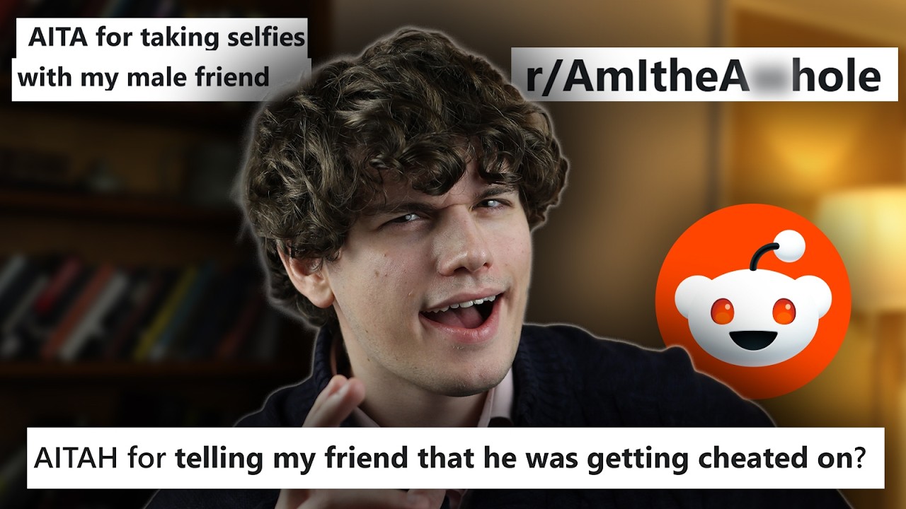 YouTube post by @unsolicitedadvice9198 for Brilliant.org. Caption reads: Judging insane Am I The A**hole posts with moral....