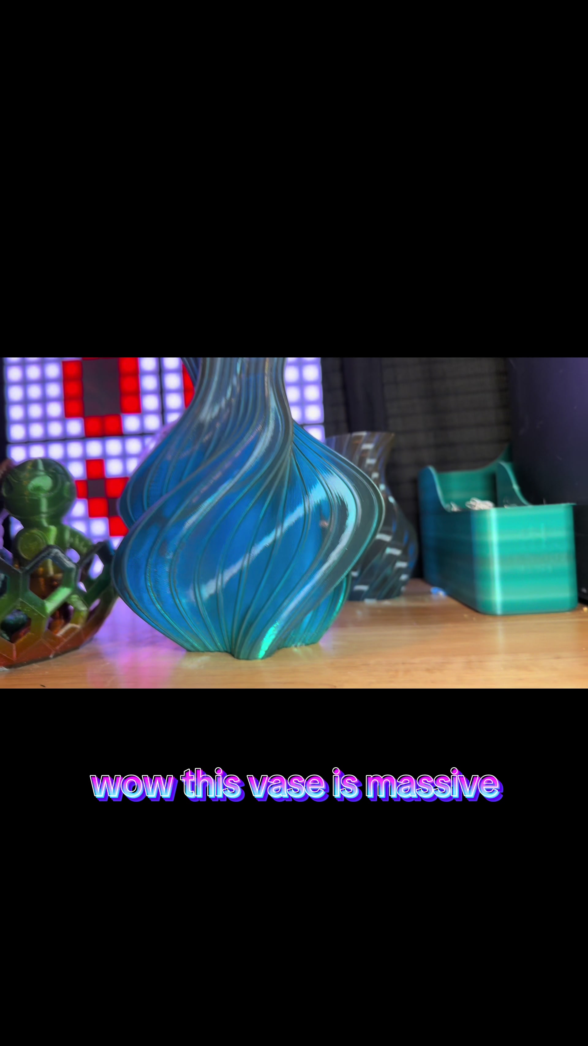 TikTok post by @natesprintshop for Amolen. Caption reads: Just got my hands on some Amolen Transparent PETG....