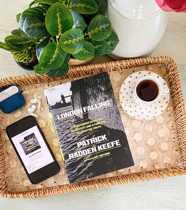 Instagram post by @readingfortheseasons for Penguin Random House Audio. Caption reads: 🇬🇧💂💰Book Review Thank you to @prhaudio for the....