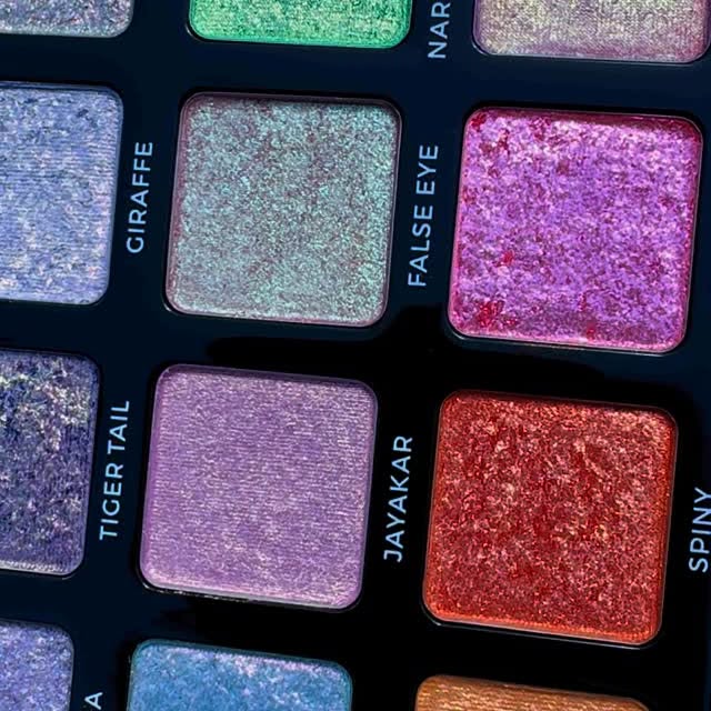 Instagram post by @heatheraustinmakeup for Adept Cosmetics. Caption reads: [...] Seahorse palette? 🪸I was on the....