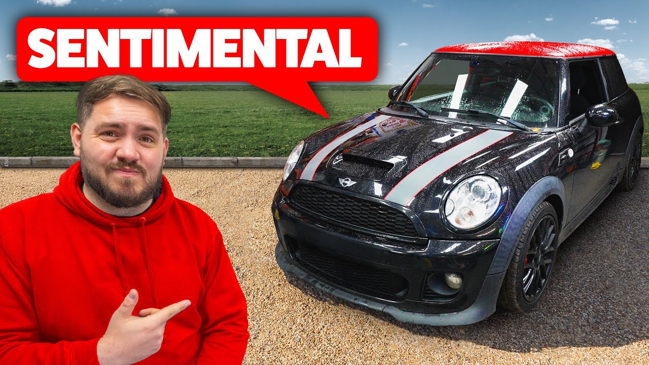 YouTube post by @TopDeadC for carVertical. Caption reads: We Secretly Saved Our Friend's Forever Car.