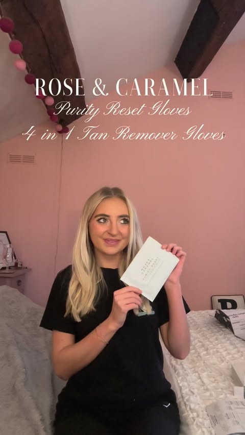 Instagram post by @ruecherri for Rose & Caramel. Caption reads: Meet your weekly skin reset ✨

@roseandcaramel....