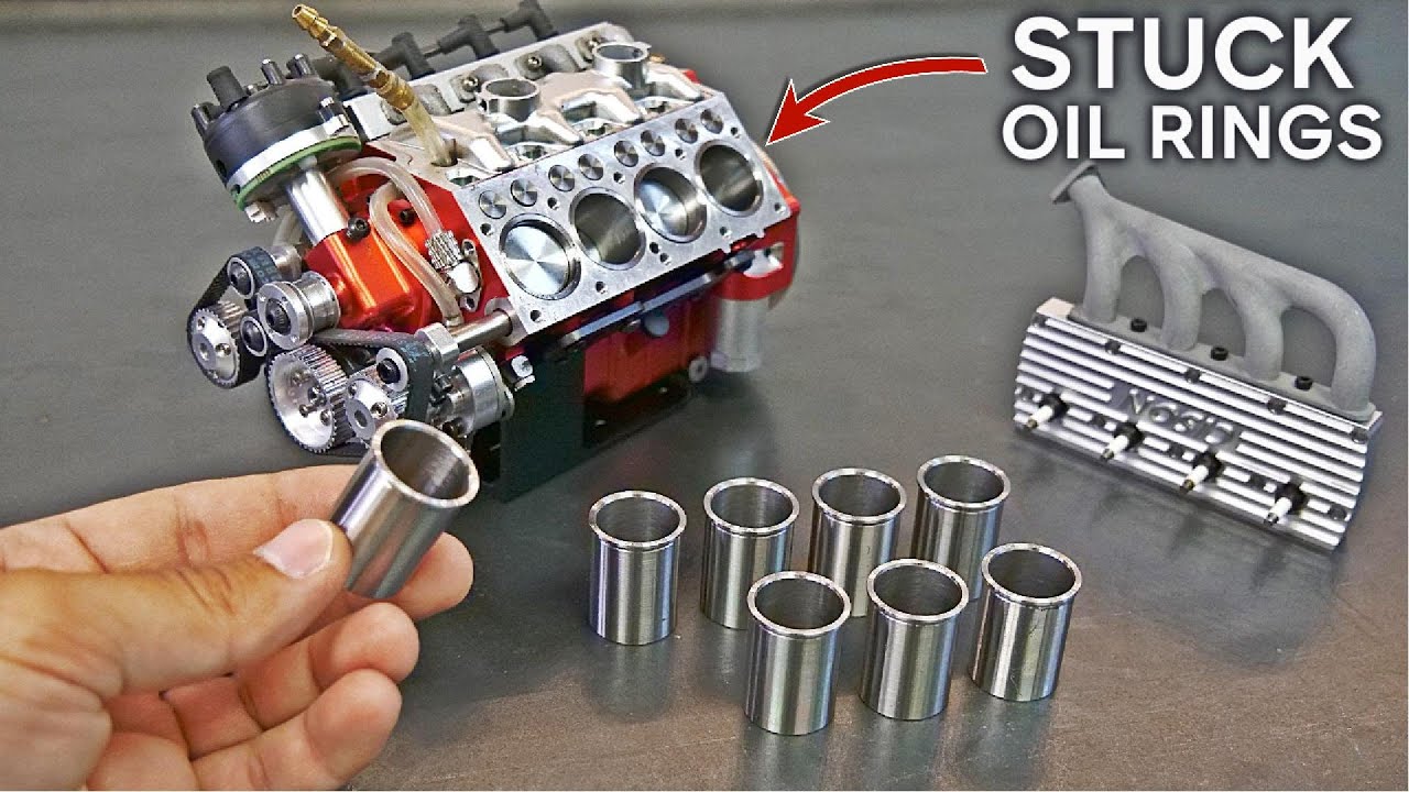YouTube post by @johnnyq90 for JLCPCB. Caption reads: Fixing & Improving the Cison FLATHEAD V8!.