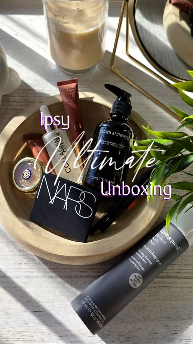Instagram post by an influencer for IPSY. Caption reads: [...] not to get excited. February’s IPSY Ultimate....