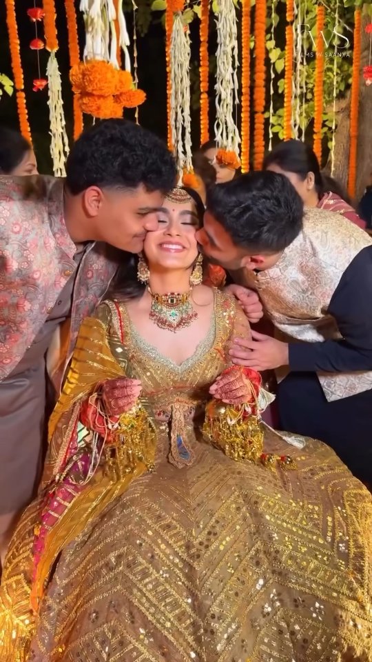 Instagram post by @weddingplzbrides for WeddingPlz.com. Caption reads: A woman so beautifully written by destiny, and so....