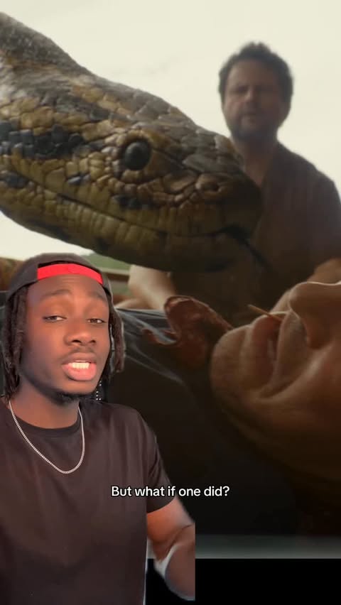 Instagram post by @mndiaye_97 for Sony Pictures. Caption reads: This is one snake that really tips the scale …....