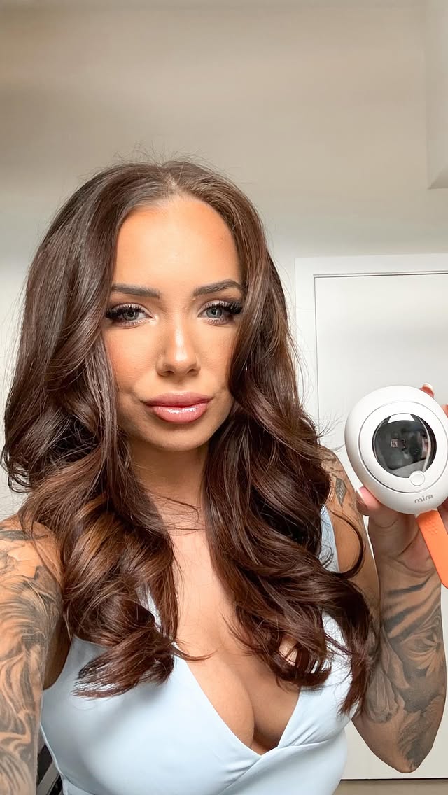 Instagram post by @caitlinfladager for Mira Fertility. Caption reads: [...] #miracare #mirapartner #mirafertility....