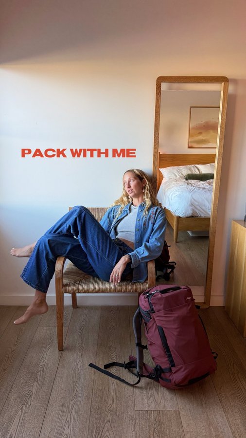 Instagram post by @teagan.maddux for Matador Equipment. Caption reads: [...] bag???? 👇🏼👇🏼👇🏼 #ad

The....