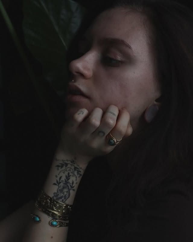 Instagram post by @meg.evadine.ashbourne for Ethnasia Jewelry. Caption reads: //gifted by @ethnasia_jewelry 🫶🏻 Fell in love....