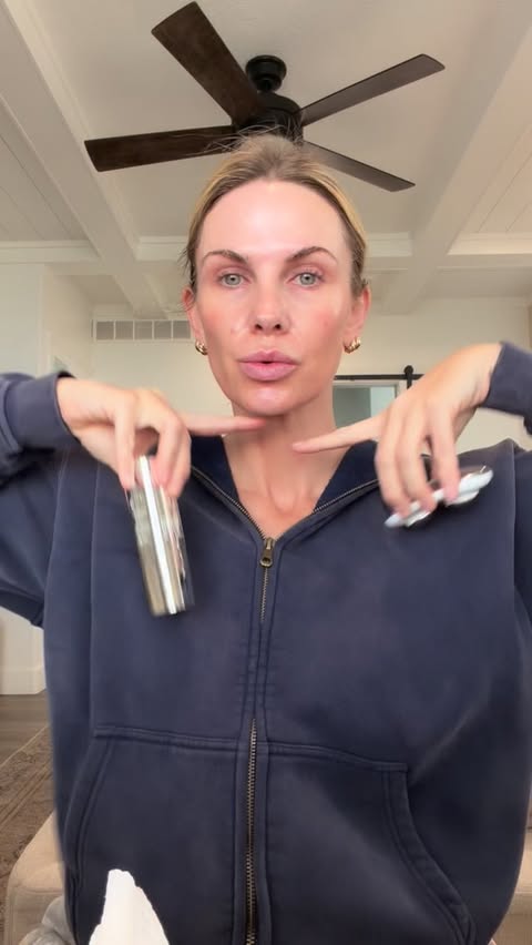 Instagram post by @feelgoodwithcarlie for ZIIP Beauty. Caption reads: You can brighten tighten and tone your skin wit....