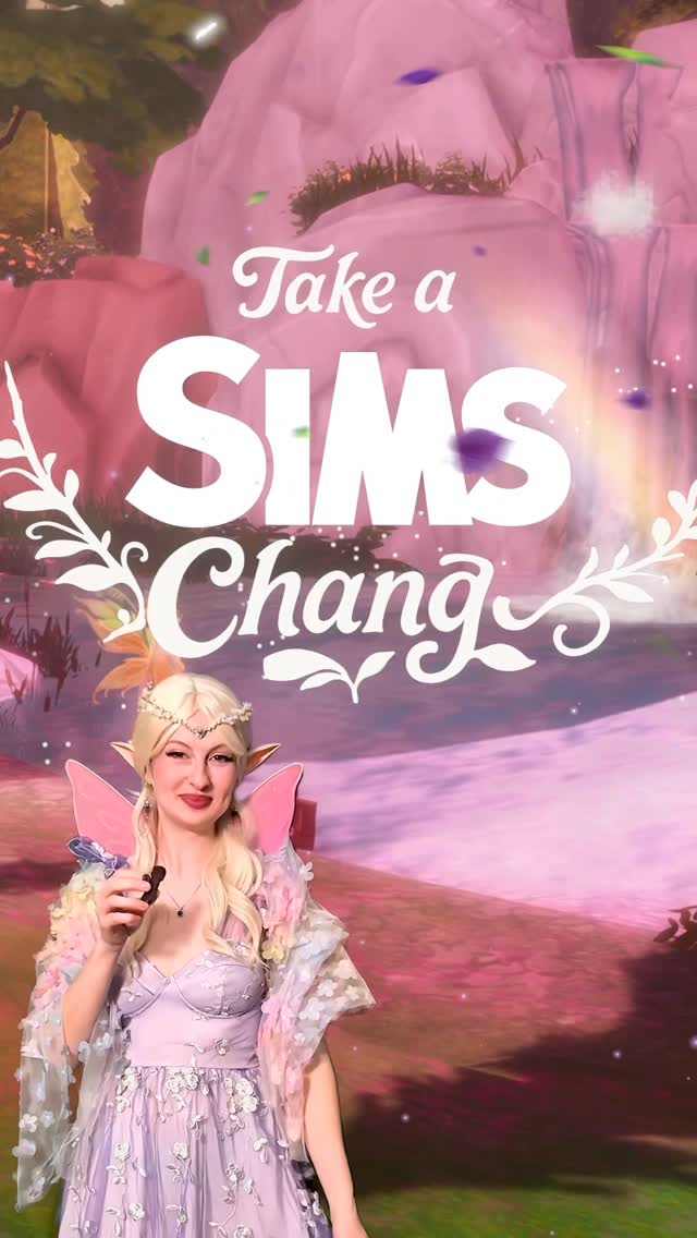 Instagram post by @jeyjeybink for The Sims. Caption reads: What if your neighbours were fairies?
In Episode 3....