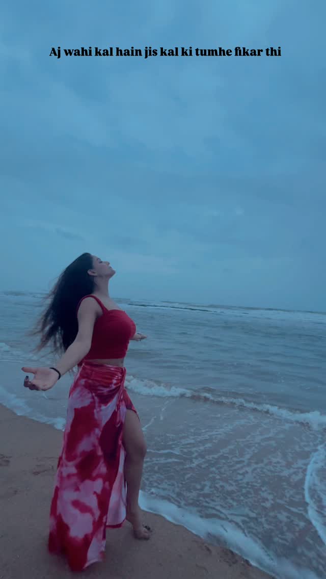 Instagram post by @somyatripathii for streetstylestore. Caption reads: The lyrics tough❤️‍🩹

Outfit :....