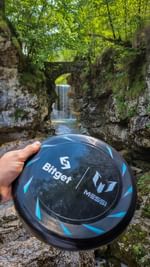 Instagram post by @tonydec_ for Bitget. Caption reads: #bitgetnomads #bitgetxmessi #explore #tradesmarter....