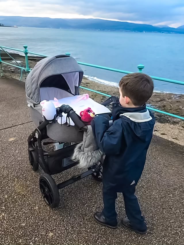 Instagram post by @everyday_withleo for Rockit. Caption reads: [...] of the pram or the car so much, the Rockit....