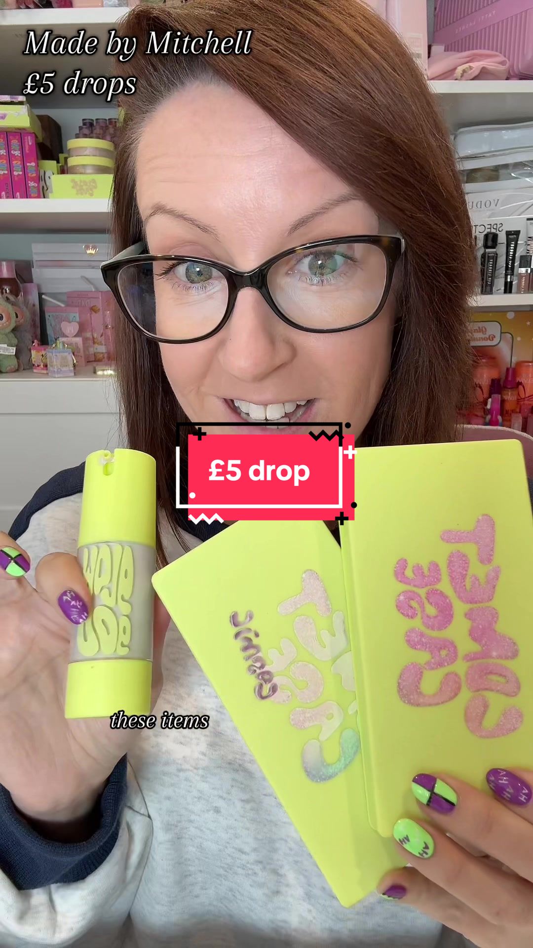 TikTok post by @nicdrane for MADE BY MITCHELL. Caption reads: [...] Goo! Don’t miss out!!....