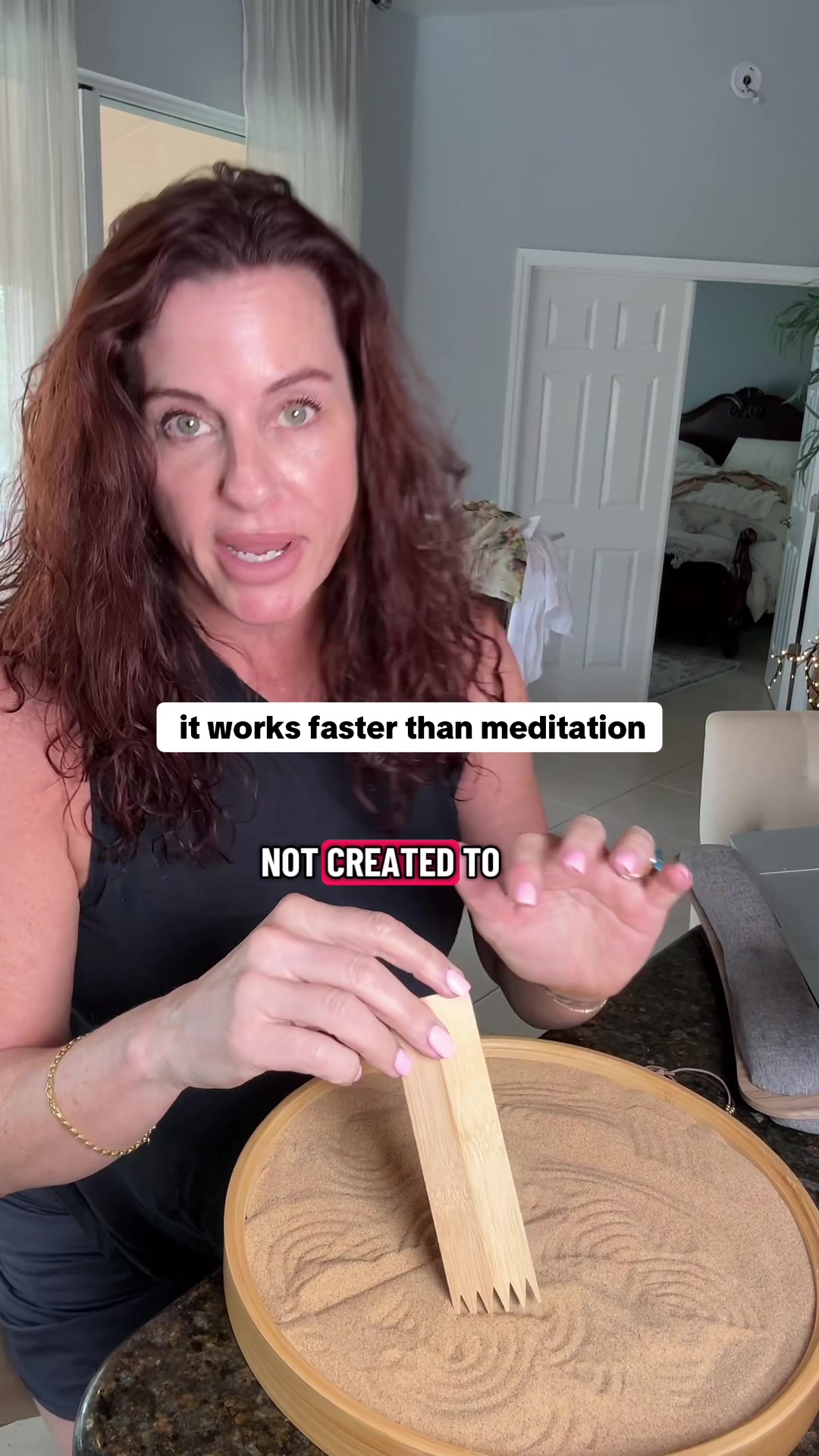 TikTok post by @the.keri.johnson for Enso Sensory. Caption reads: [...] #SomaticTherapy #sensorytoys @enso sensory.
