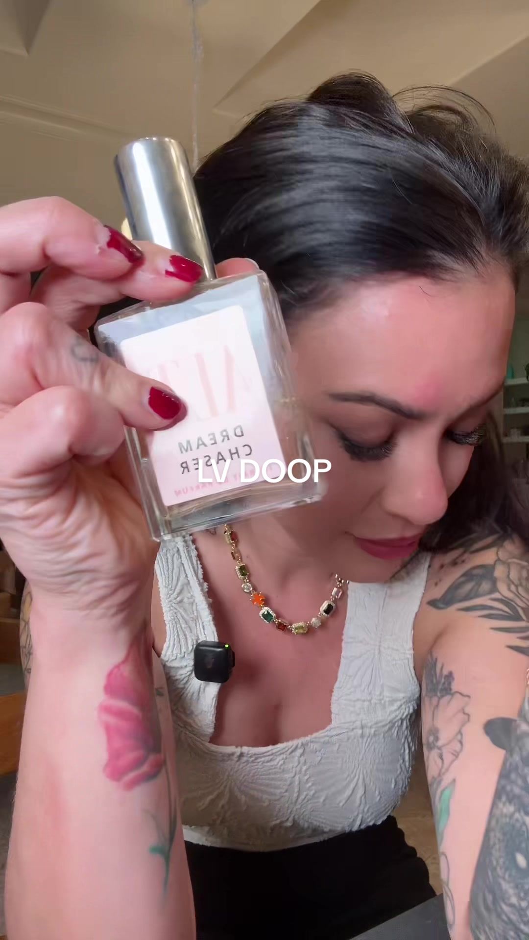 TikTok post by @anitamironbeauty for ALT. Fragrances. Caption reads: It just smells expensive and luxury! @ALT.....