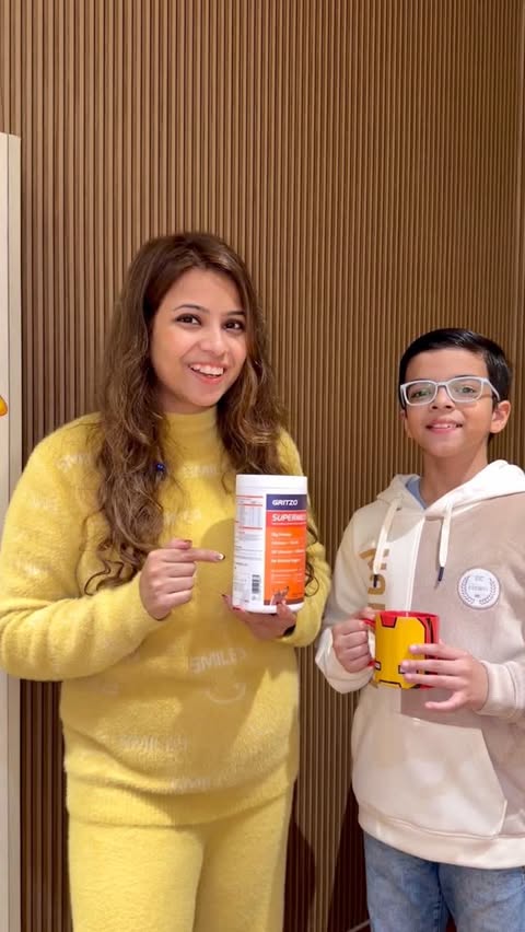 Instagram post by @romicagupta_happinesscoach for GRITZO. Caption reads: [...] Code ROMICA for an additional off at....