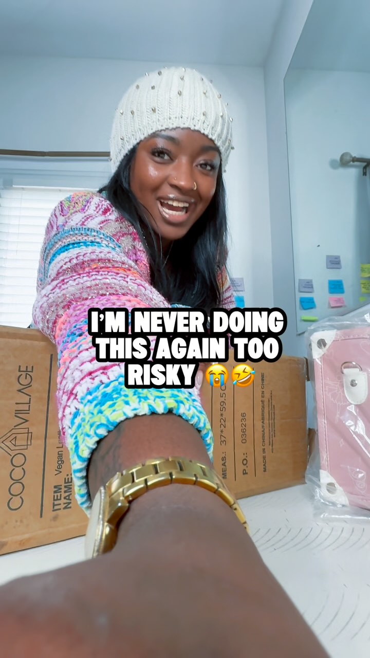 Instagram post by @itsjust.ourlife for Coco Village. Caption reads: I almost got caught 🤣😭 never going this again....