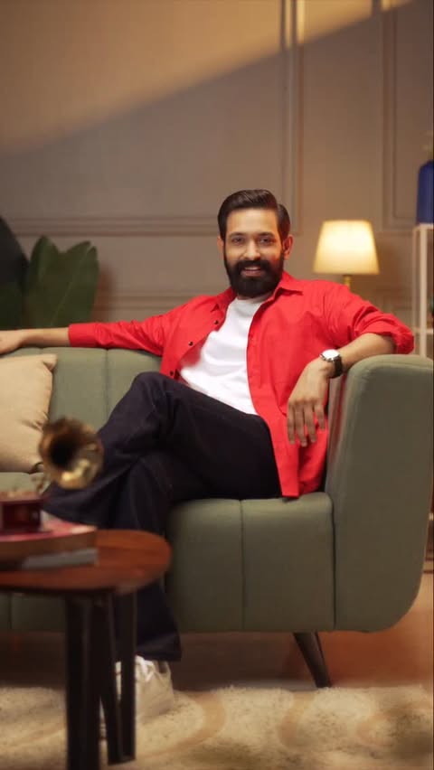 Instagram post by @vikrantmassey for MakeMyTrip. Caption reads: [...] while booking your train tickets on....