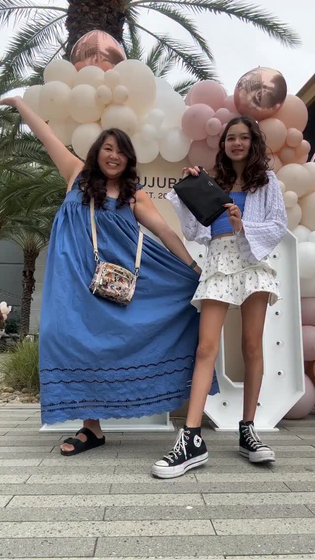 Instagram post by @littlegraythread for JuJuBe. Caption reads: Happy 20 years to @jujube_intl! We’ve been using....