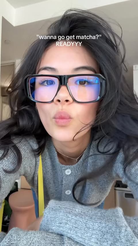 Instagram post by @aaashleyk for Eyebuydirect. Caption reads: glasses from @eyebuydirect ofc 🕶️ this Black....