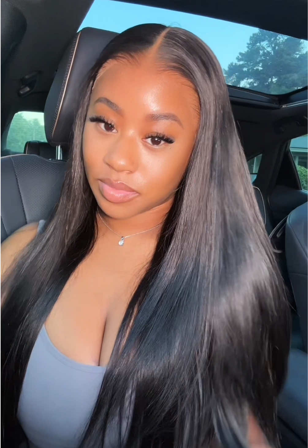 TikTok post by @lady_superior for Megalook. Caption reads: A melt without being melted 😮‍💨 @Megalookhair ....