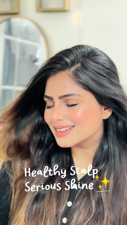 Instagram post by @awsm_shriya for Nature Sure. Caption reads: [...] itchiness & buildup with the power of Nature....