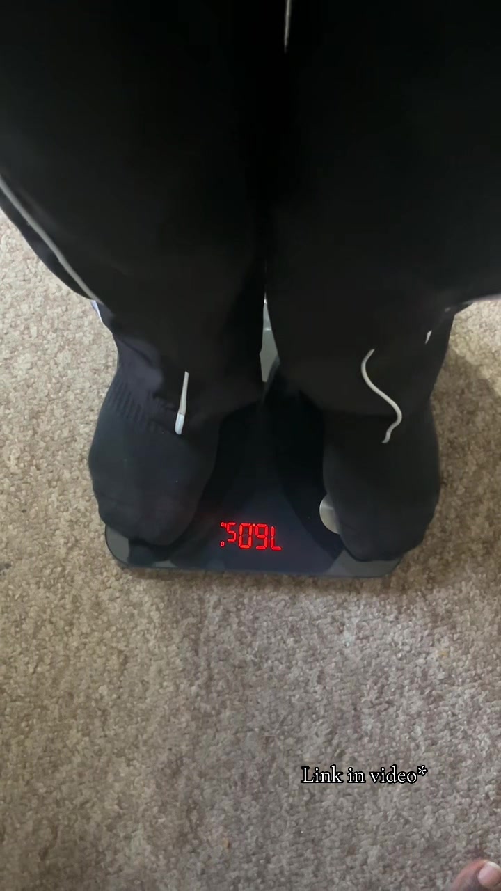 TikTok post by @lady_ferndy for Etekcity. Caption reads: Etekcity Scales for Body Weight, High Precision....