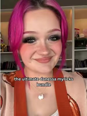 TikTok post by @linsmakeuplooks for Danessa Myricks Beauty. Caption reads: [...] thank you so much @DanessaMyricksBeauty for....
