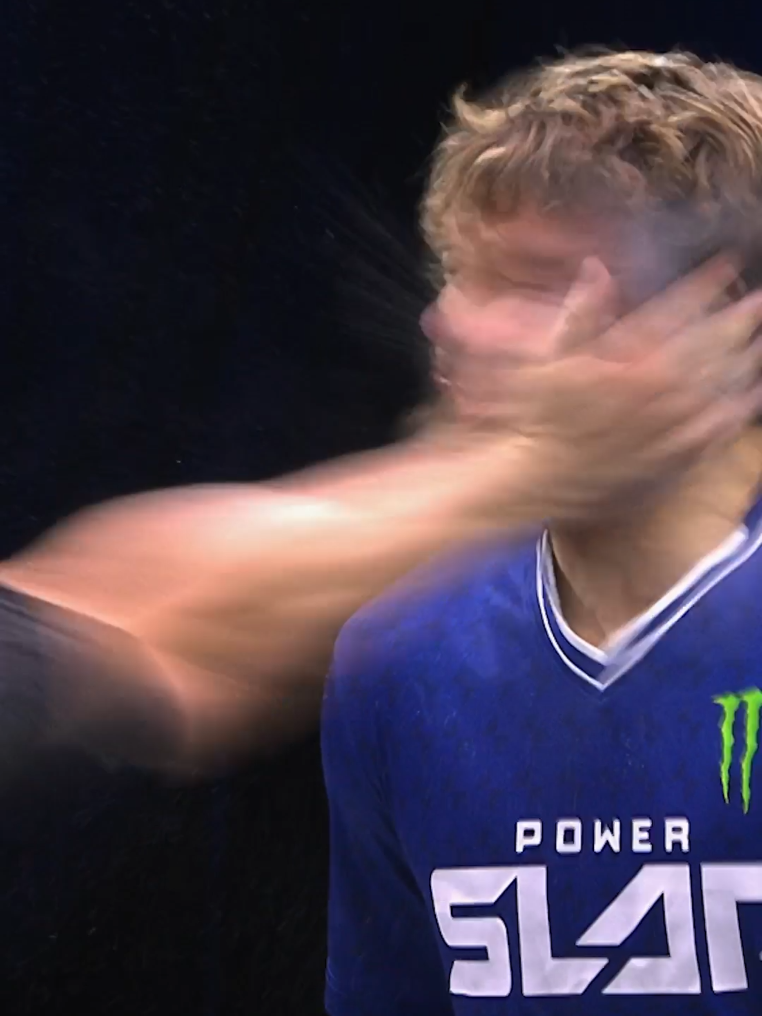 TikTok post by @powerslap for Slate Milk. Caption reads: [...] Slate Recovery of the Week 😮 [ B2YB....