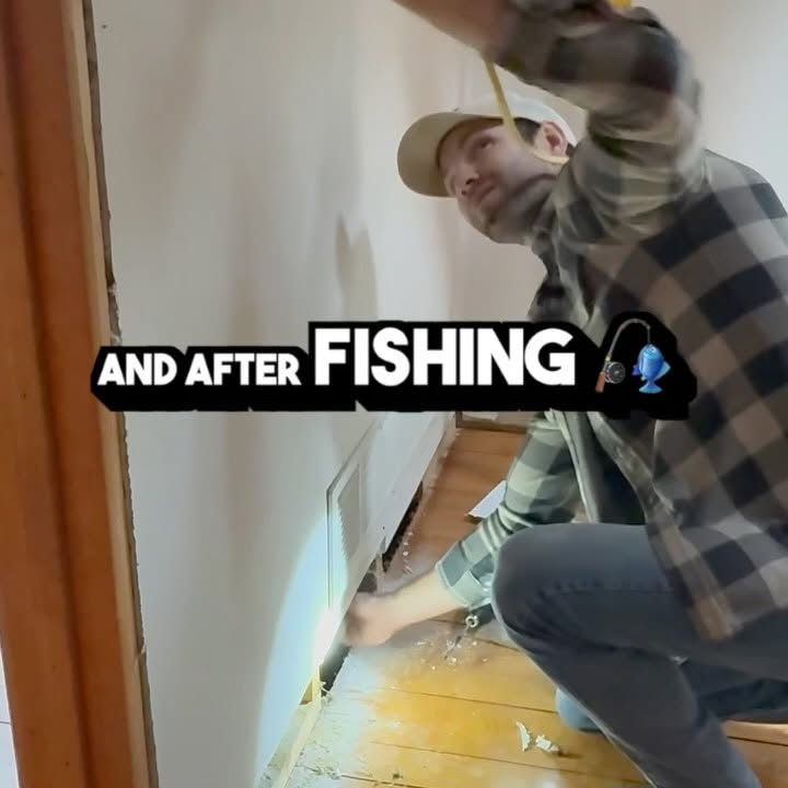 Instagram post by @atimprovements for Artika. Caption reads: The Drywall Trick is 👌

I recently decided to....