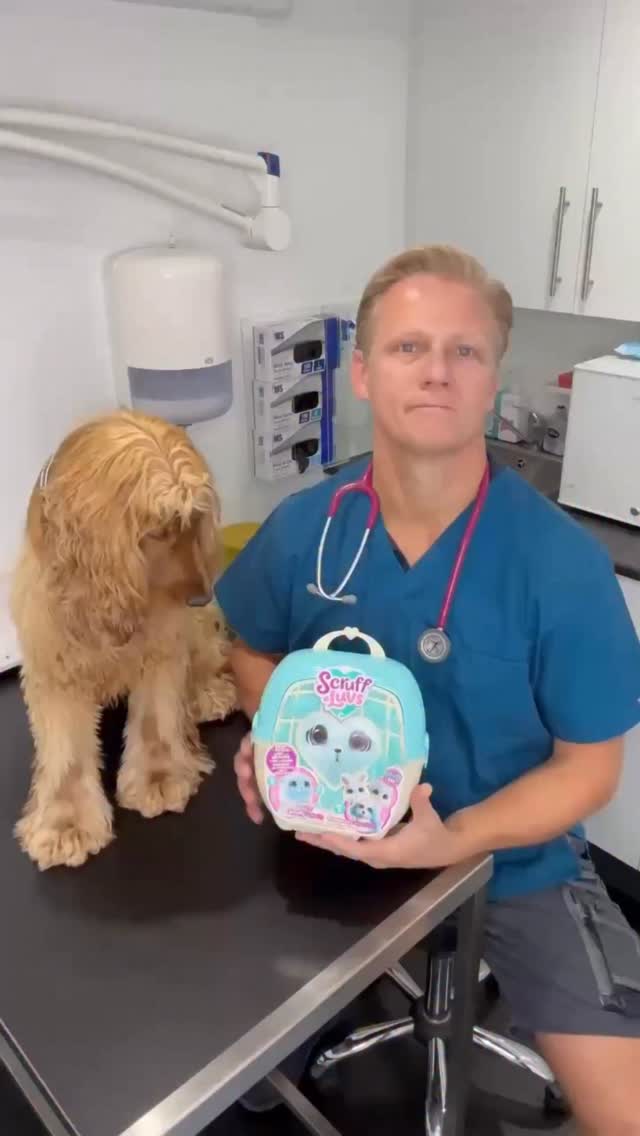 Instagram post by @drscottym for Argos. Caption reads: #AD Today we had a very special rescue! Together....