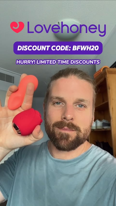 Instagram post by @willhitchins for Lovehoney. Caption reads: Satisfying in every way. Black Friday sale from....