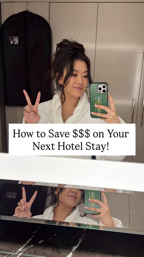 Instagram post by @your.richbff for Hotels.com. Caption reads: #ad The @hotelsdotcom Save Your Way feature is the....