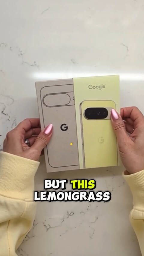 Instagram post by @othcrochetnook for Google Pixel. Caption reads: [...] 🍋😂 Help me choose… 1, 2 or 3? @googlepixel....