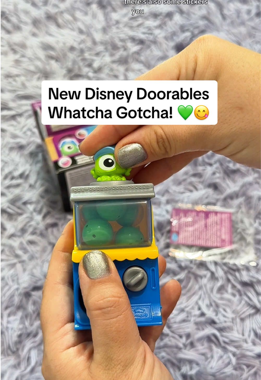 TikTok post by @pincessshannon for Disney Doorables. Caption reads: #ad So many fun characters in this new series 2 of....
