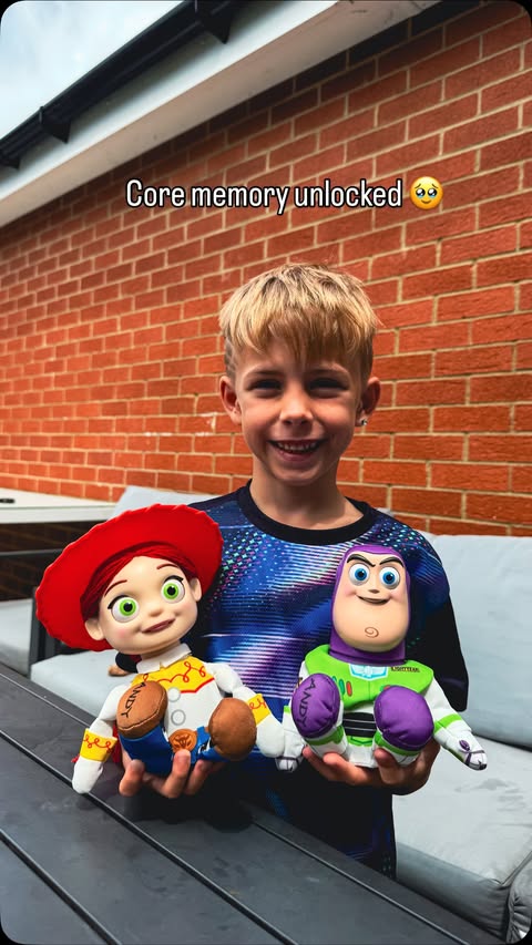 Instagram post by @lifewiththetaylors_4 for The Entertainer Toys. Caption reads: ad| Toy Story fans, these are so much fun 🚀🤠 The....