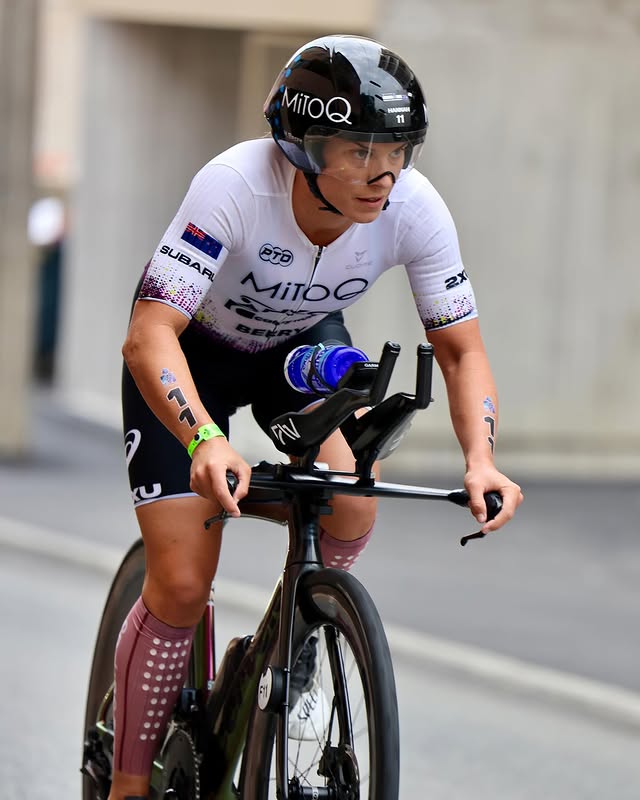 Instagram post by @dr_hannah_wells for MitoQ. Caption reads: [...] Through this big year, I’ve been taking....