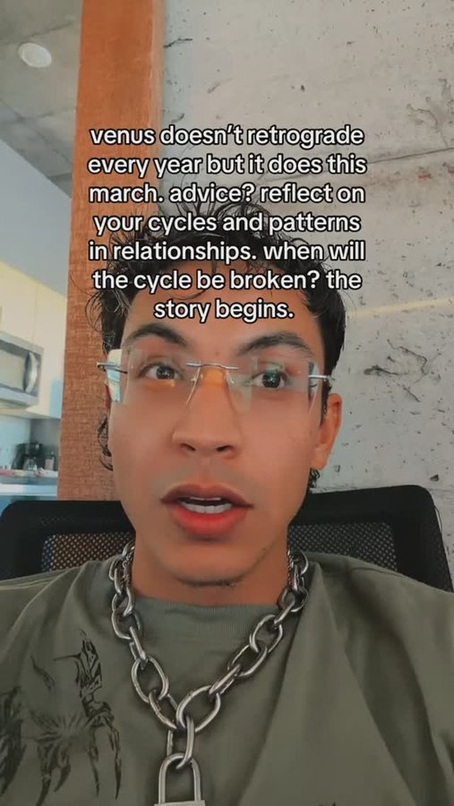 Instagram post by @wateryaquarius for Astrology.com. Caption reads: venus doesn’t retrograde every year, but this....