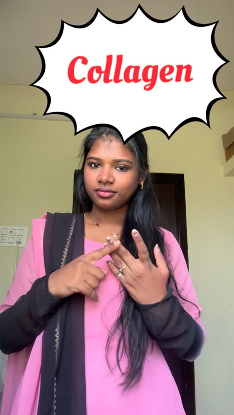 Instagram post by @_ramyaselvan_ for Chicnutrix. Caption reads: Marine Collagen from @chicnutrix 

🌿 Skin....