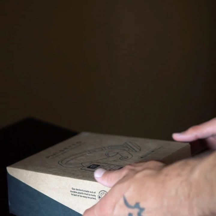 Instagram post by @husamfh for Pulsetto. Caption reads: I’ve been using @pulsetto.tech to support my....