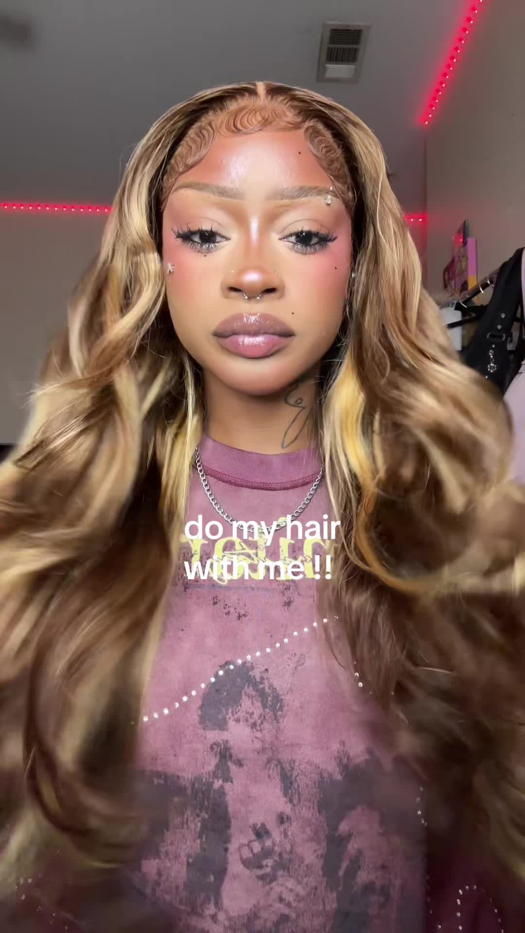 TikTok post by @himynamesunsirae for Quandian Hair. Caption reads: rlly ate ts up ! @QUANDIAN Hair.