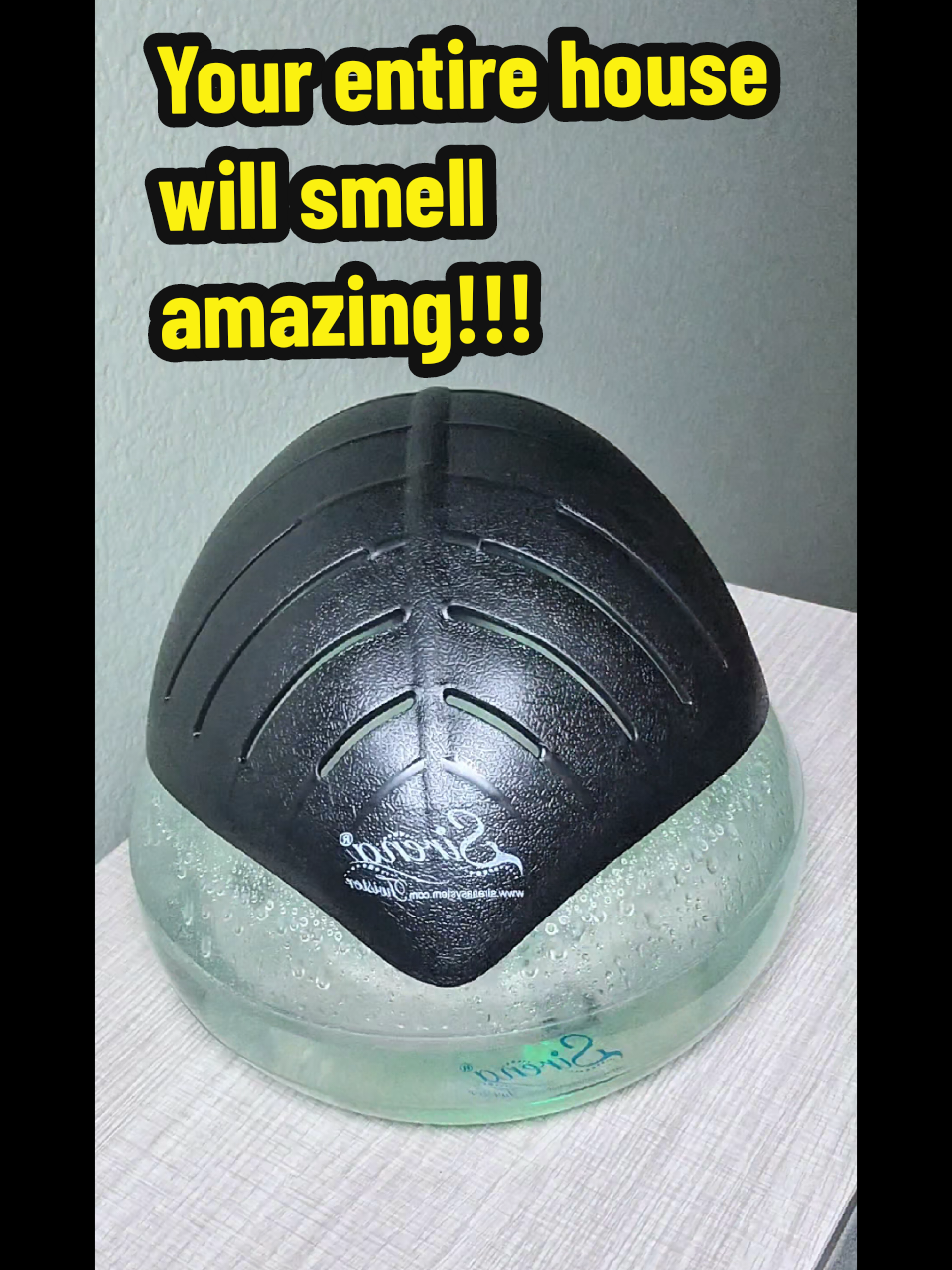 TikTok post by @reesycasi for Sirena Inc. Caption reads: [...] smelled better...and I have 2 dogs! @Sirena....