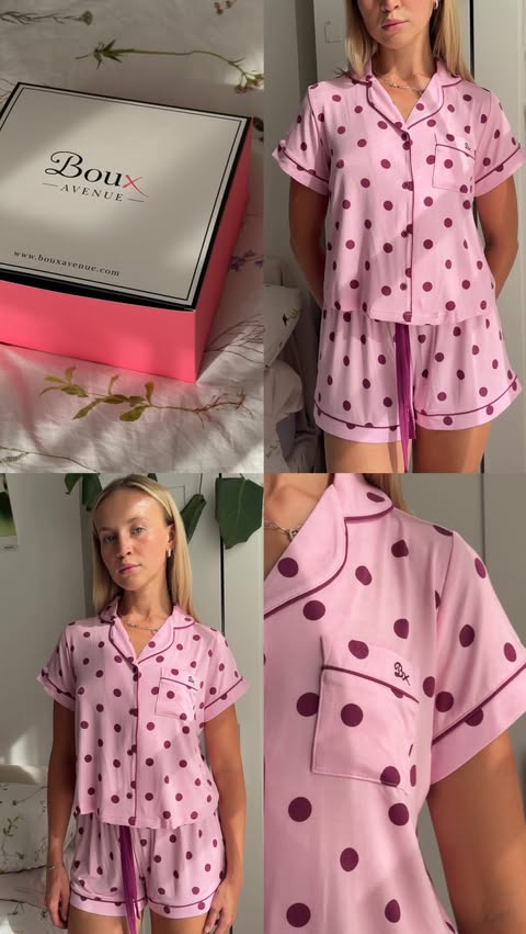 Instagram post by @loisflow for Boux Avenue. Caption reads: slow sundays in @bouxavenue 🎀🧸 #ad.
