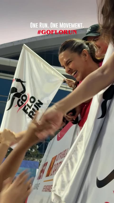 Instagram post by @nehadhupia for Stayfree. Caption reads: My most favourite morning of the year …. 

One run....