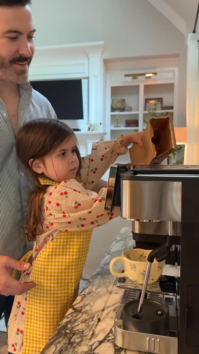 Instagram post by @stevie_hendrix for Apartment Therapy. Caption reads: When I designed our little coffee corner, I....