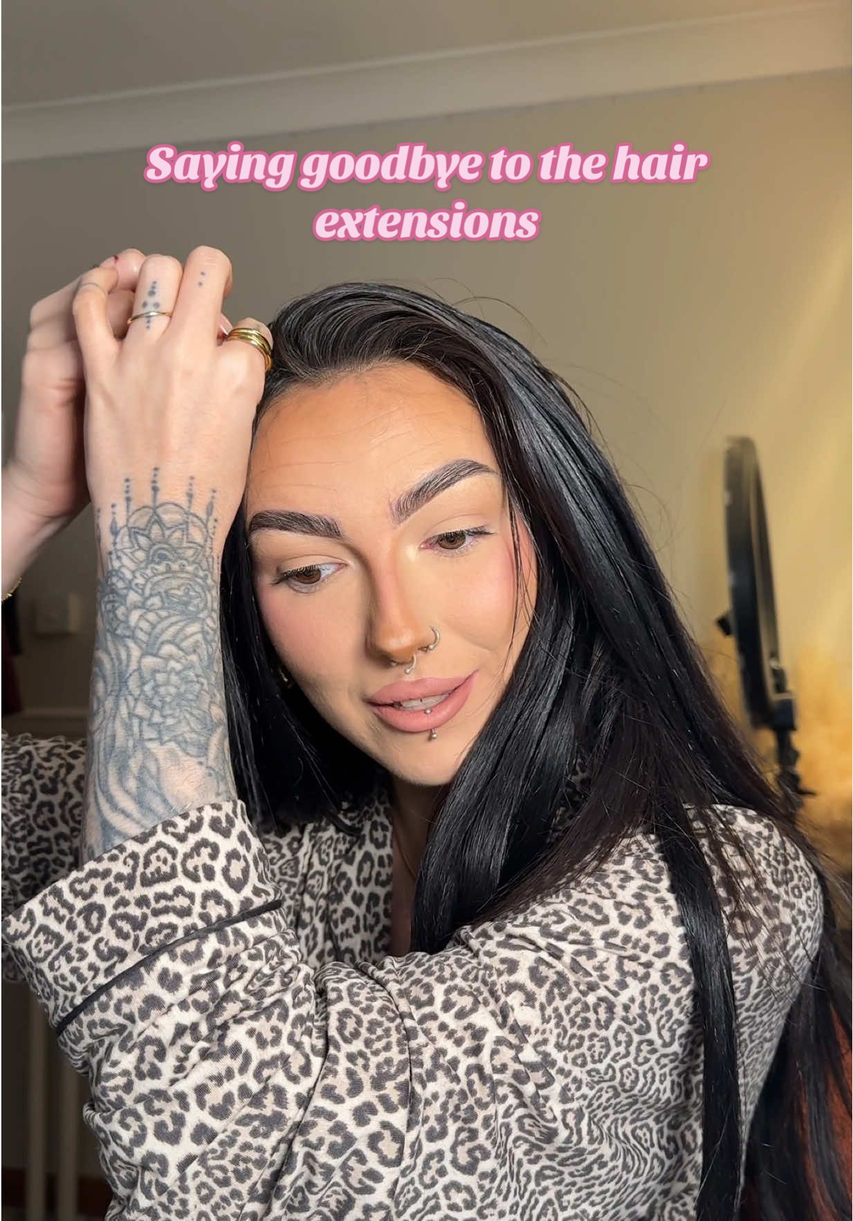 TikTok post by @bobbijanecarr for K18 Hair. Caption reads: [...] blonde👀 Hair extensions are @googoohair_clo....