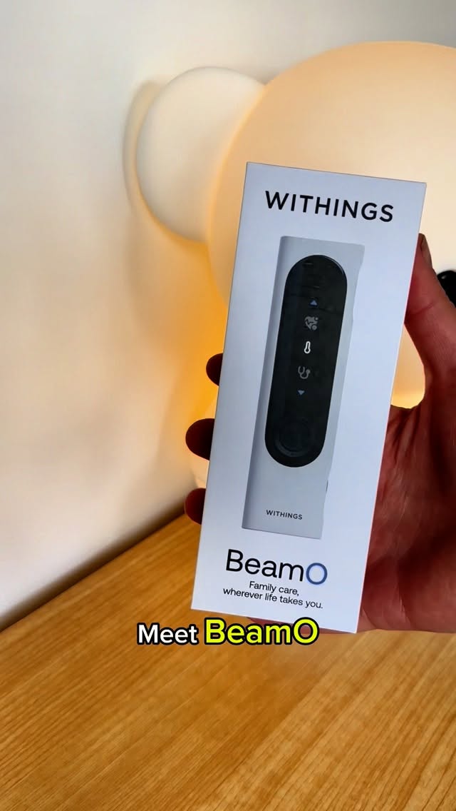 Instagram post by @kostagenaris for Withings. Caption reads: #AD A full health check-up in just 60 seconds....