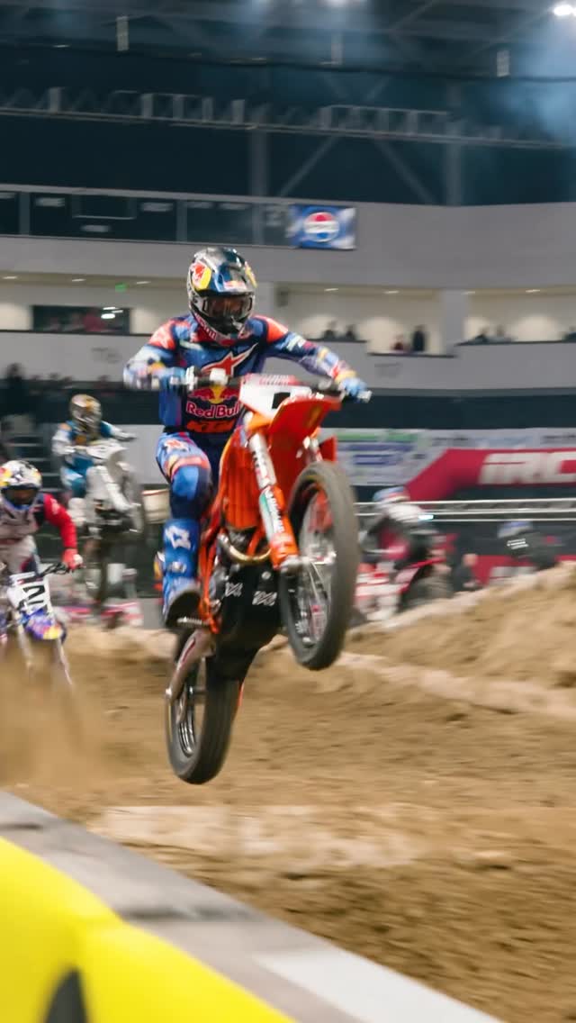 Instagram post by @nigelparker18 for Alpinestars. Caption reads: Time to go🤖🤖🤖

@ktmusa @redbullcanada @fmf73....